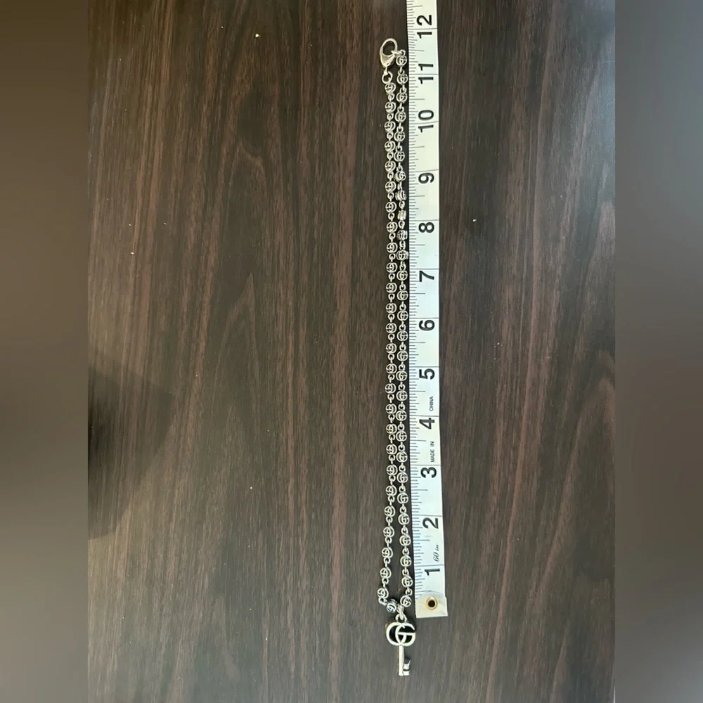 Gucci GG Marmont key pendant necklace